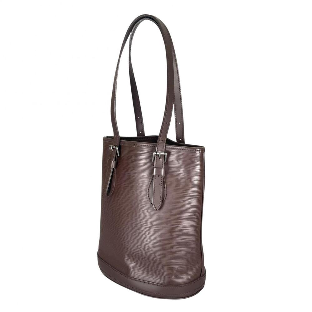 LOUIS VUITTON Brown Leather Tote Bag - Picture 2 of 16